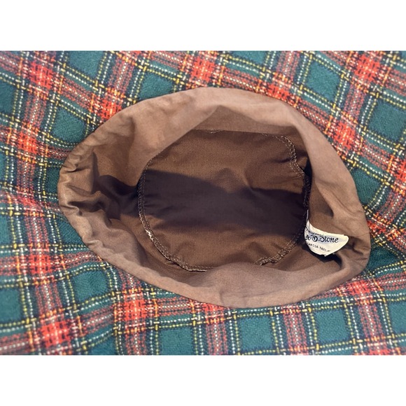 Very Originals PAUL B. STONE Bucket Hat Plaid Green Red Wool? display picture 3